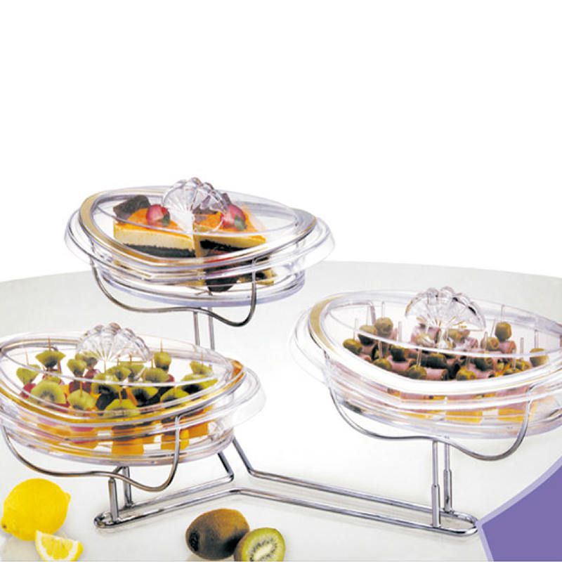 3-Tier Stairway Dessert Tray