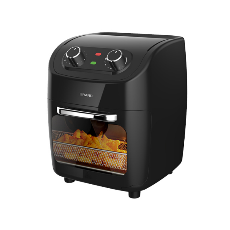 Inclined double knob mechanical control indicator light shows comfortable handle visible large capacity multi-function large handle air oven