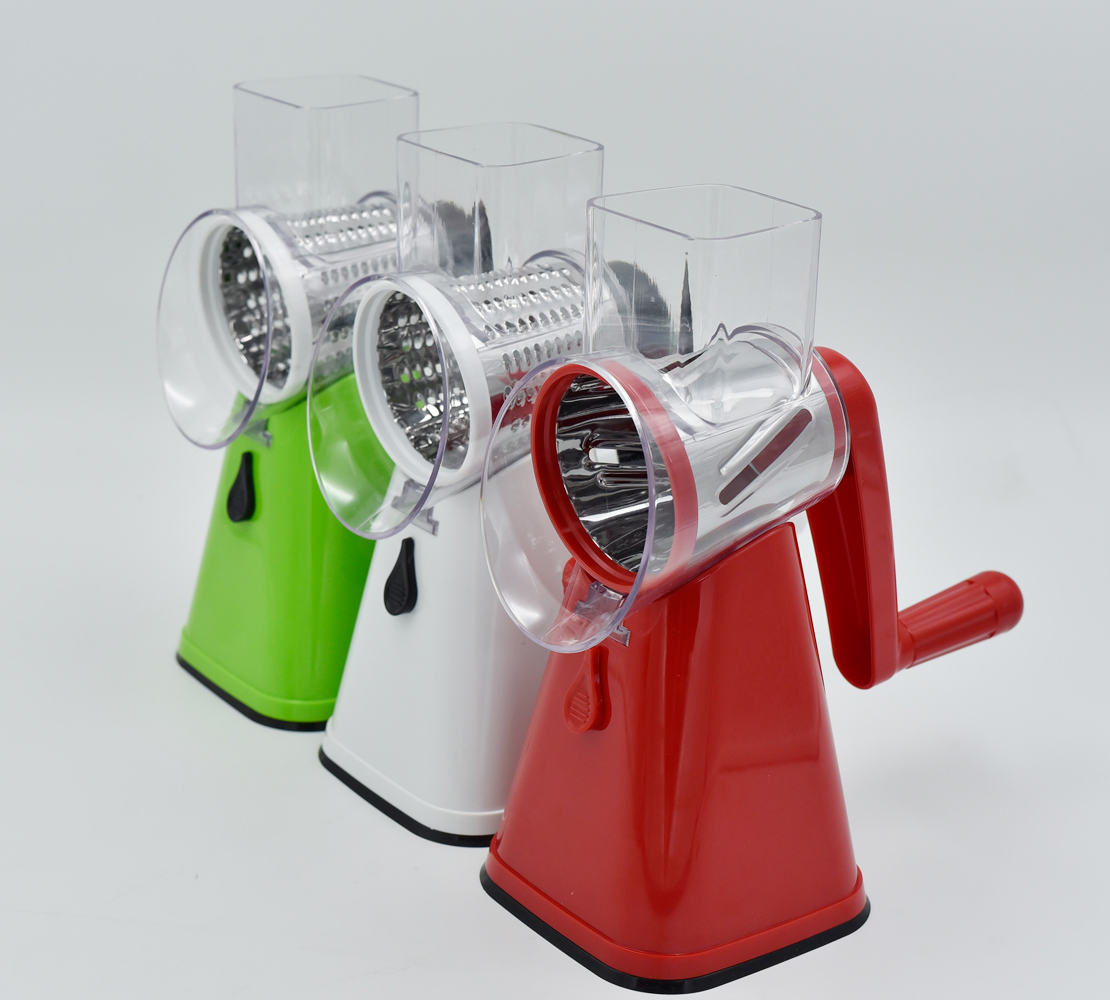 Mechanic drum grater 3 in 1 vegetables slicer