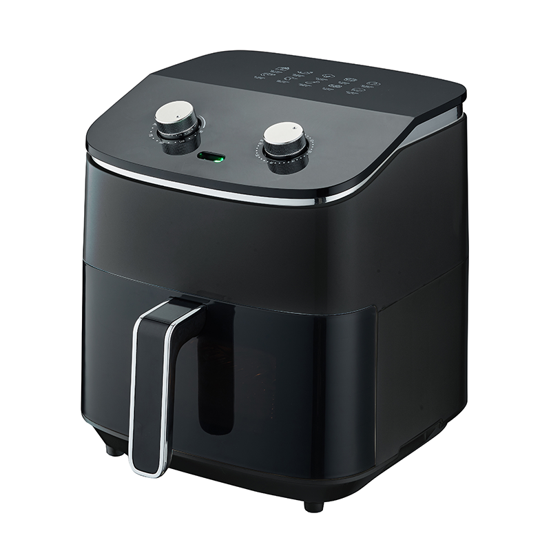 Bevel single knob touch screen control knob adjustment knob mechanic visual large capacity multi-function comfortable handle air fryer