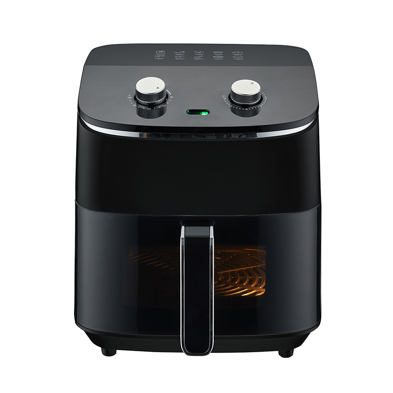 Bevel single knob touch screen control knob adjustment knob mechanic visual large capacity multi-function comfortable handle air fryer