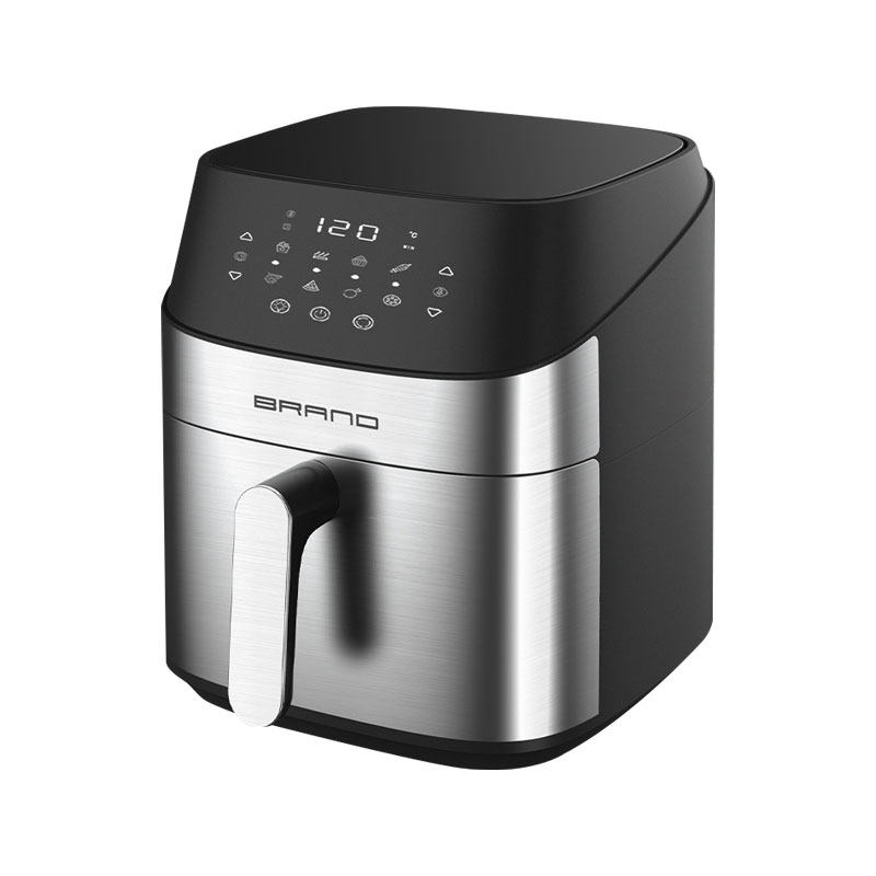 How does the Opaque Touch Screen Control Air Fryer ensure even heat distribution for crisping and cooking? How does the Opaque Touch Screen Control Air Fryer ensure even heat distribution for crisping and cooking?