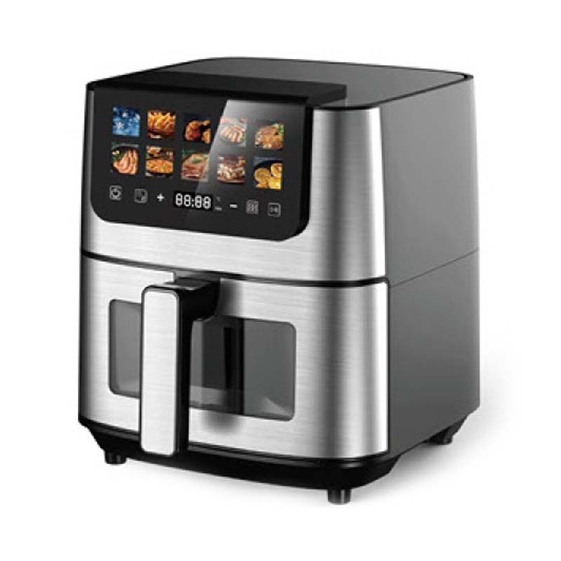 Top LCD touch control large capacity invisible comfortable handle air fryer