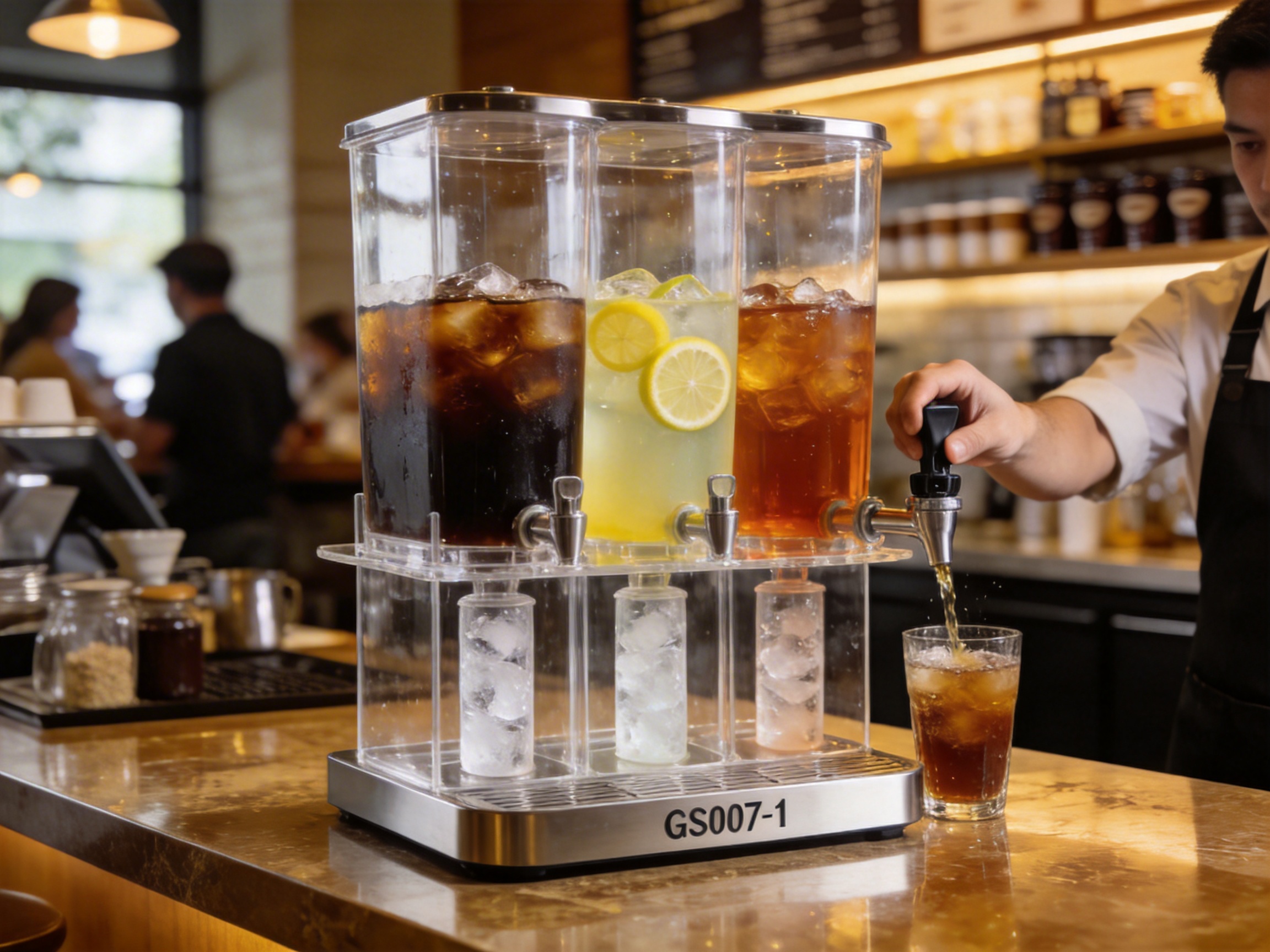 The 3 Tier Beverage Dispenser With Ice Cylinder: Redefining Refreshment Convenience for Commercial and Residential Use