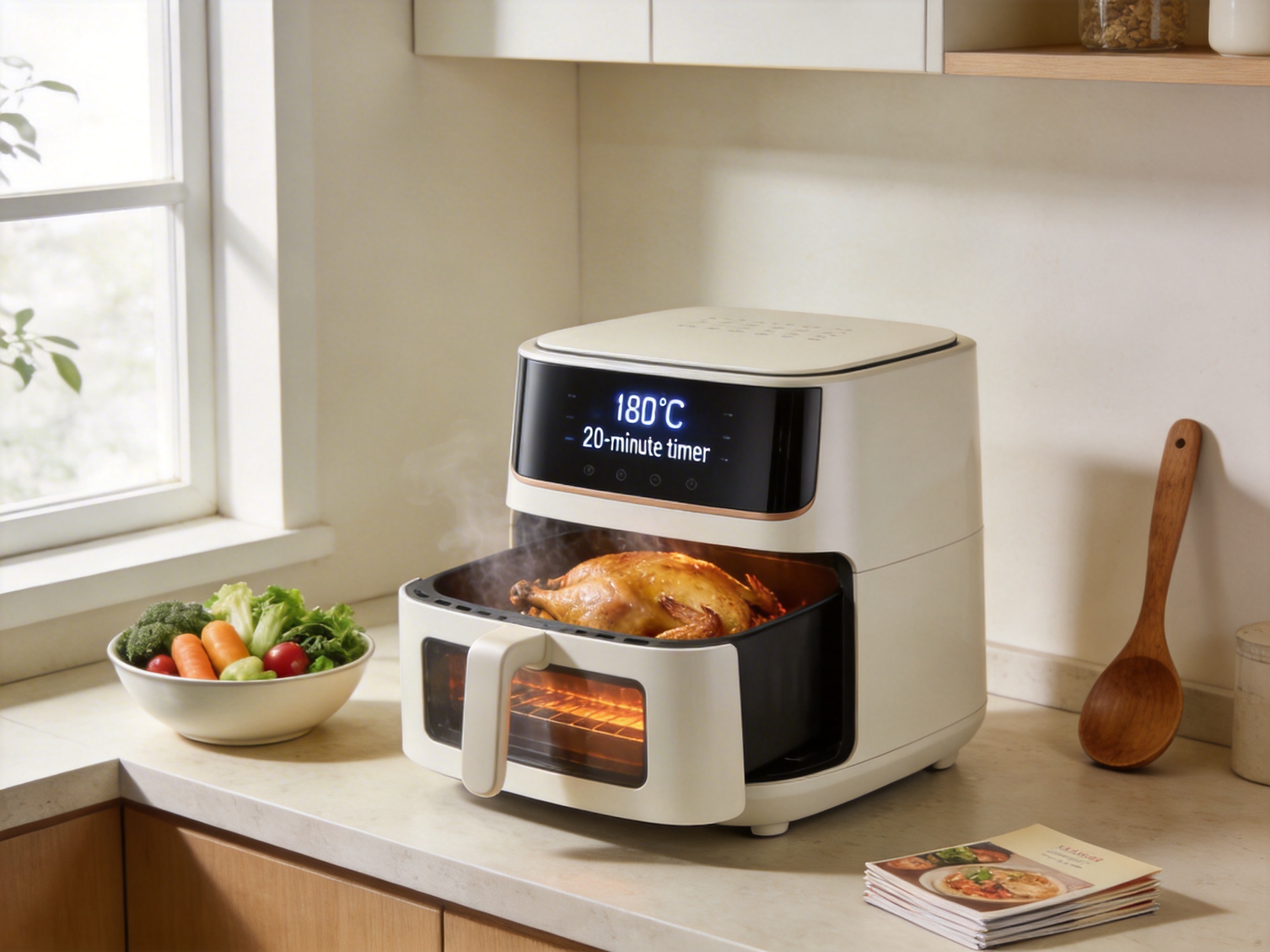 Revolutionizing Home Cooking: The Next-Gen Large Capacity LCD Touch Control Air Fryer
