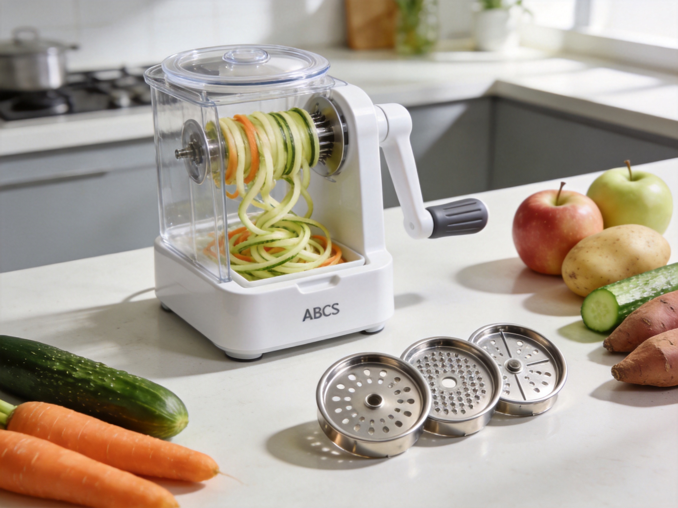 High-Performance Manual Spiralizer for Modern Healthy Kitchens