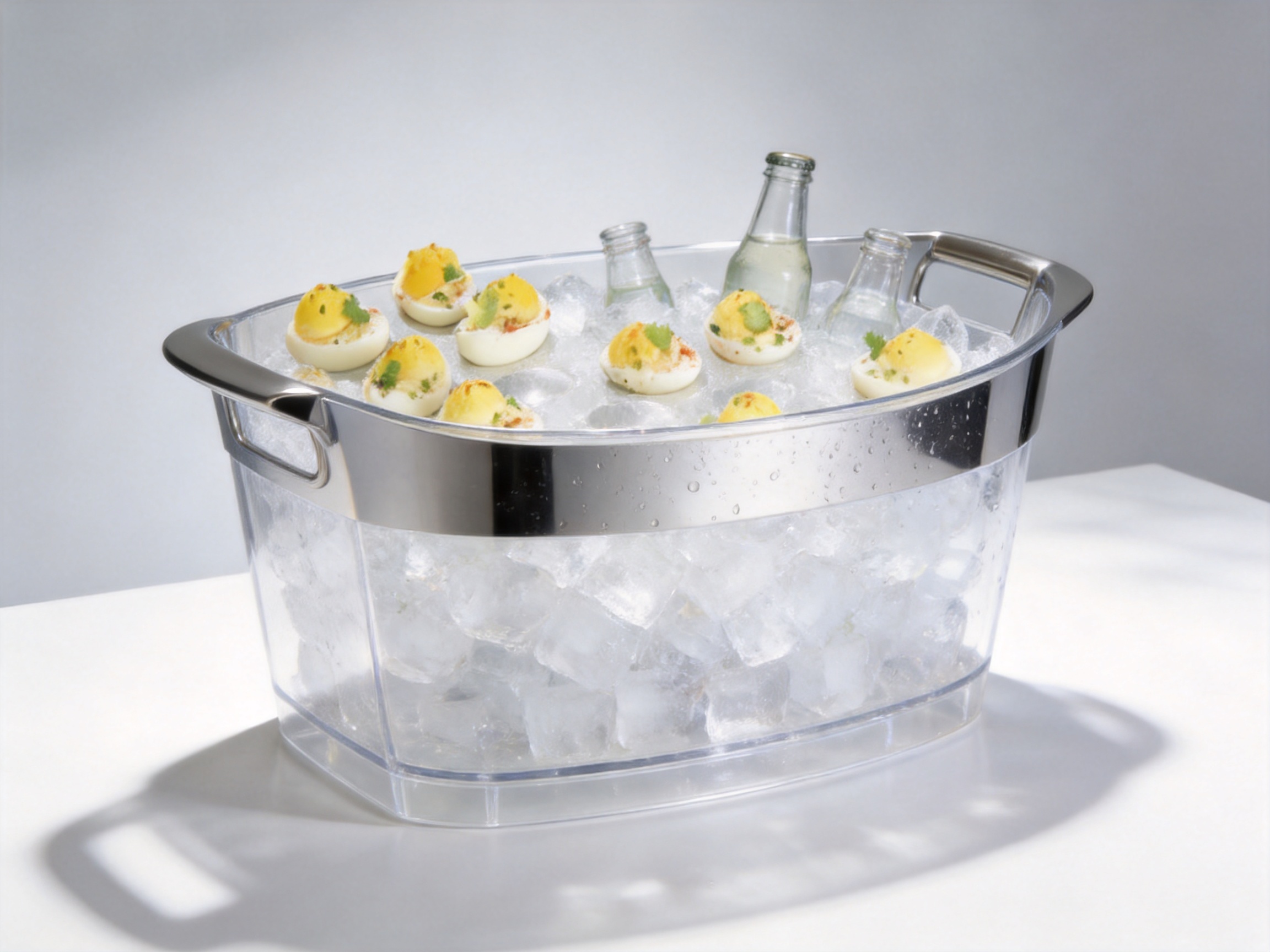 Iced Eggs Ice Bucket for Elegant Cooling, Practical Serving, and Reliable Commercial Use
