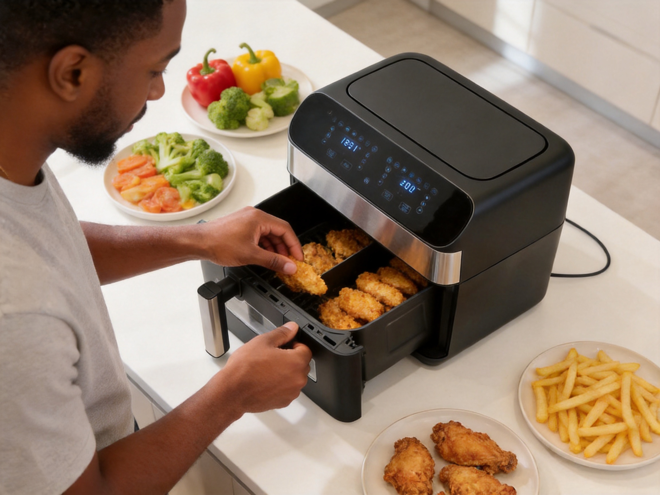 Perspective Air Fryer GSE041: Efficient Cooking Design, Reliable Manufacturing, and Wholesale Potential