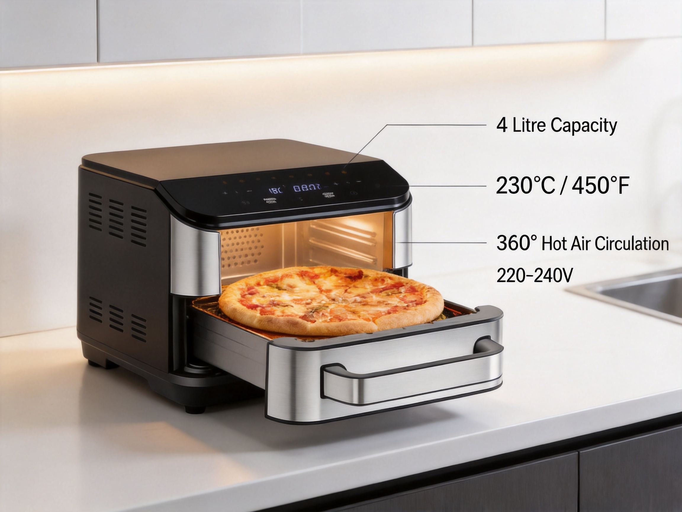 Why a 4-Litre Pizza Air Fryer Is a Smart Choice for Modern Kitchens