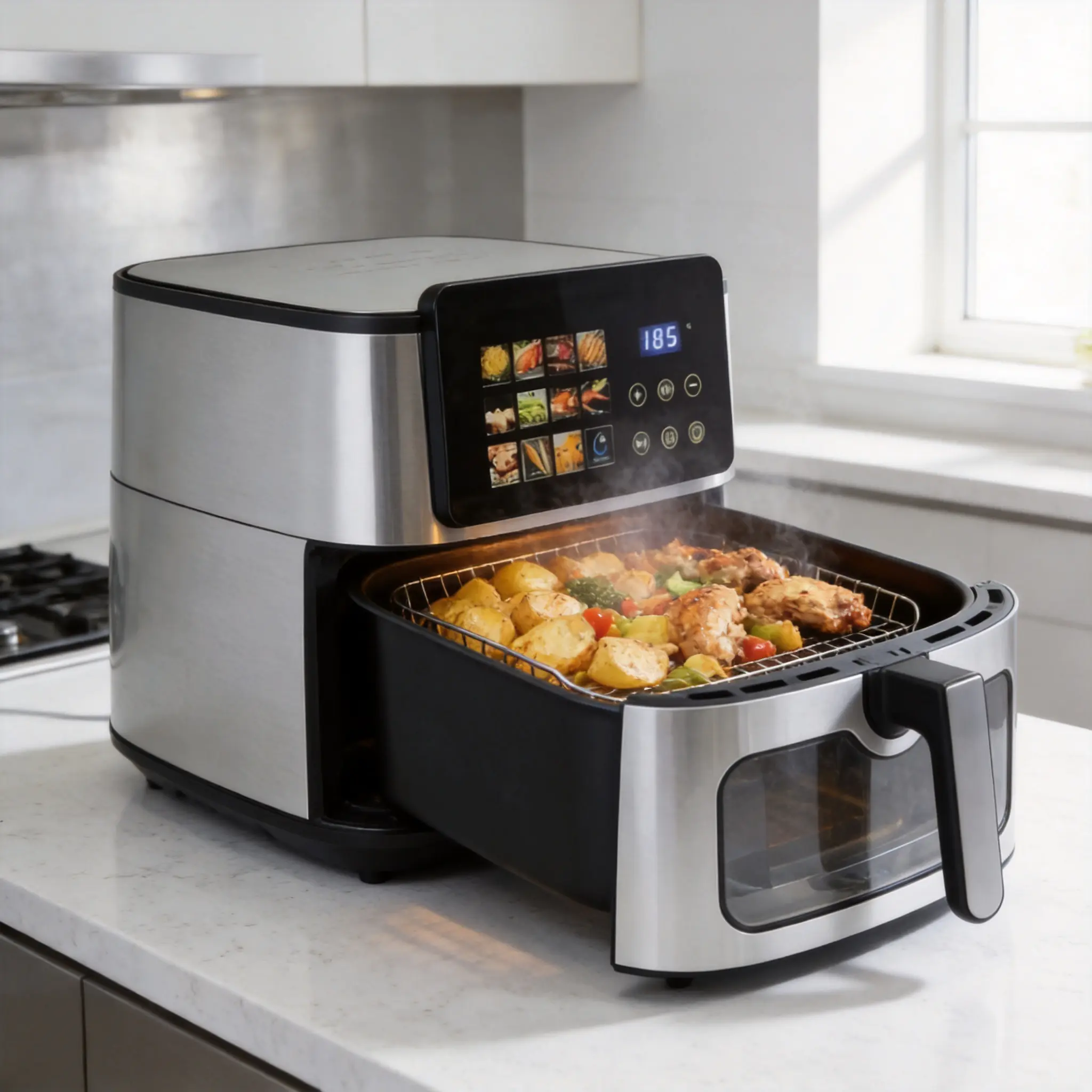 GSE045G 8-Litre Air Fryer: Practical High-Capacity Cooking for Modern Kitchens