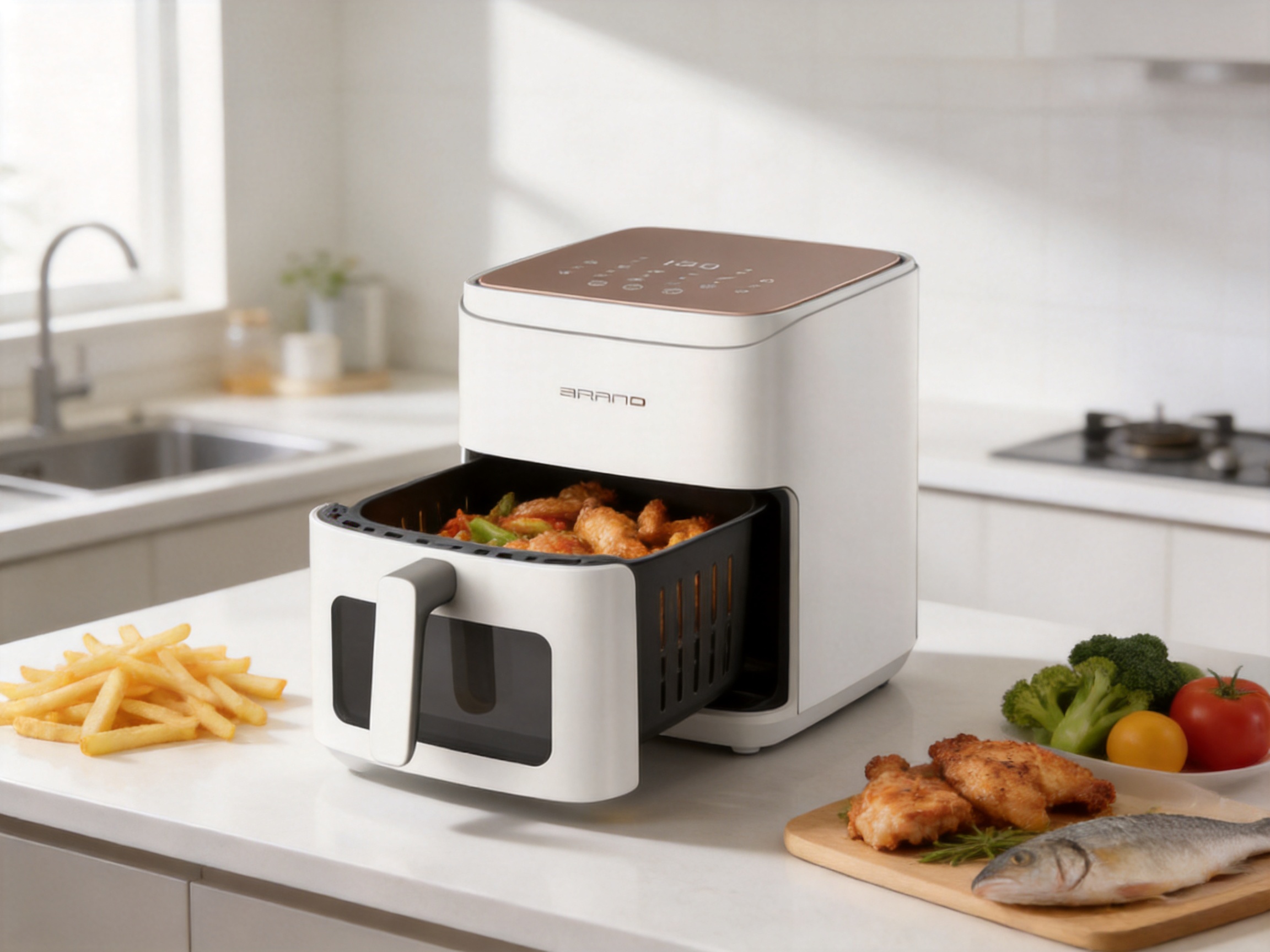 GSE030 4L Air Fryer: Efficient Everyday Cooking with Scalable Manufacturing Support