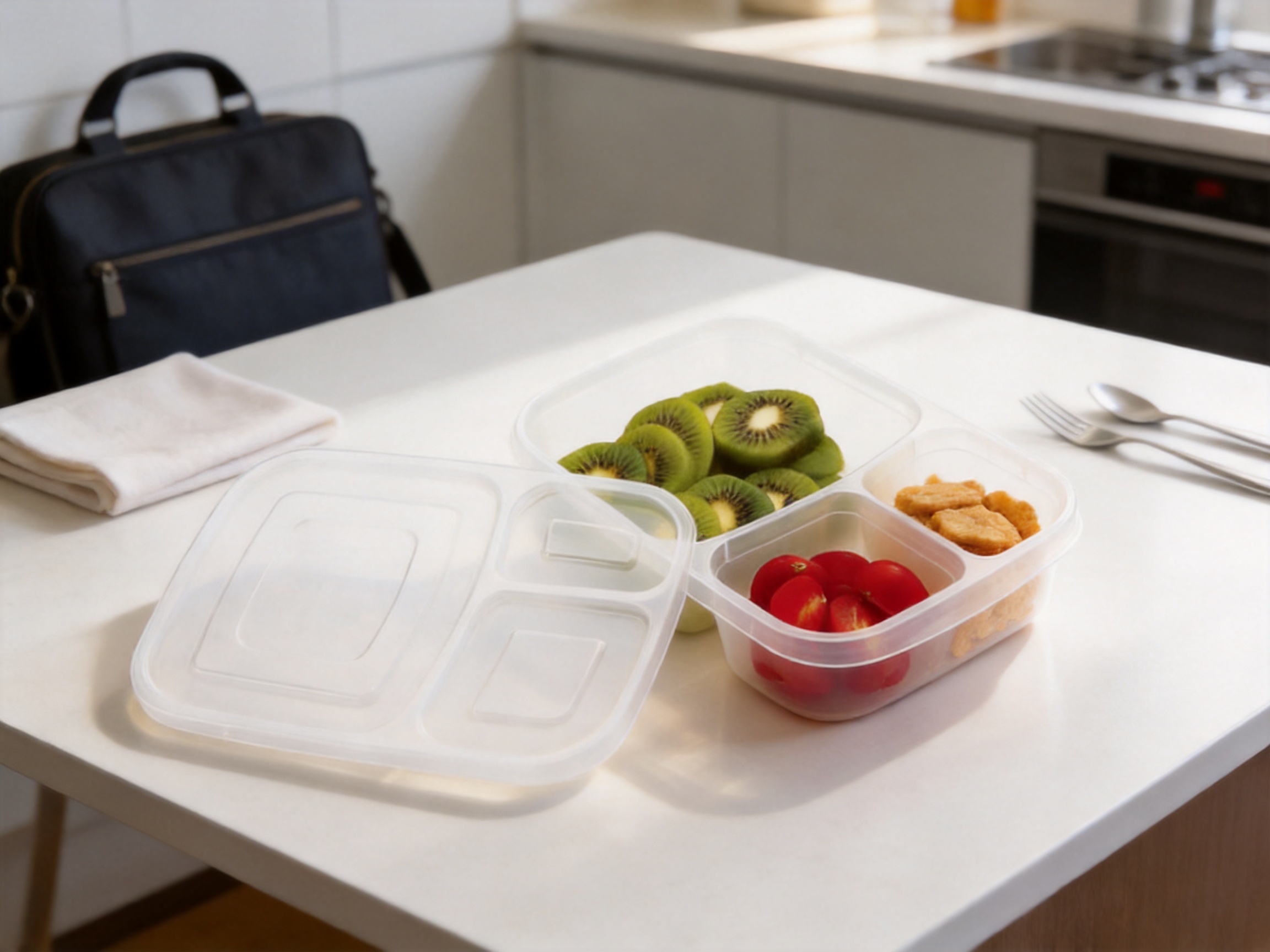 PP Lunch Box for Practical Everyday Food Storage and Meal Preparation